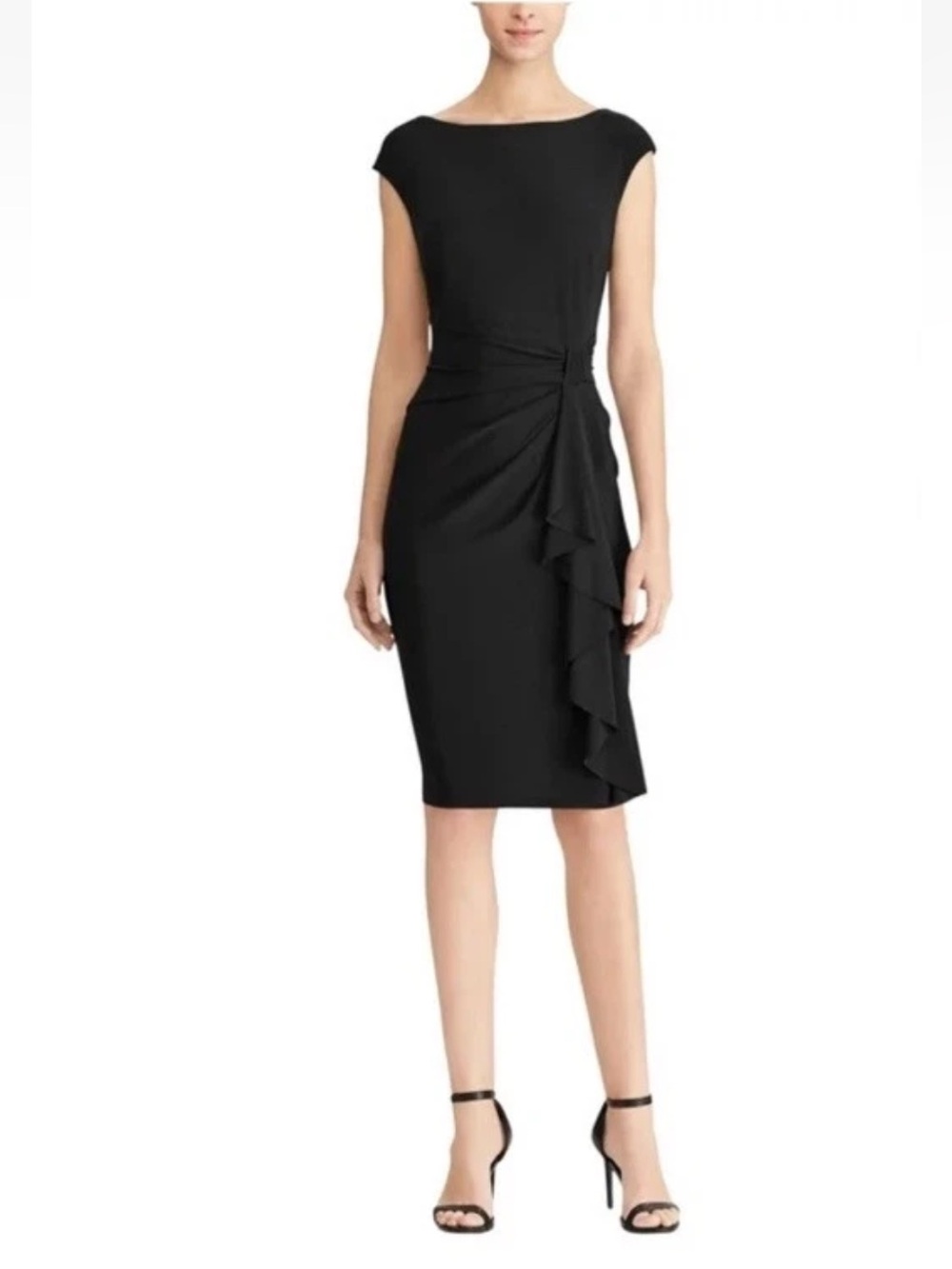 American Living Women's Sz 12 Dardanelle Sheath Dress Black NWT